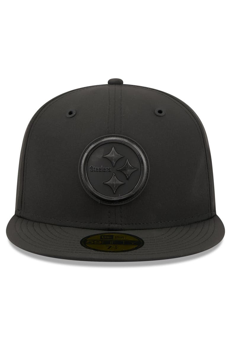 Men's New Era Black Pittsburgh Steelers 2026 Sideline 59FIFTY Fitted Hat, Alternate, color, Black