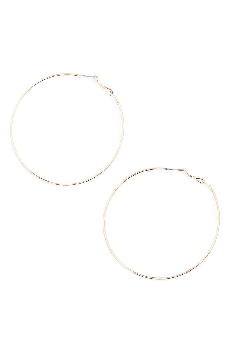 BP. Large Hoop Earrings, Main, color,
