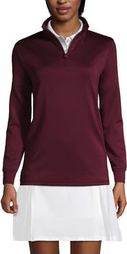 Lands' End School Uniform Quarter Zip Pullover