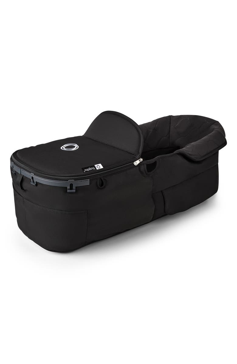 Bugaboo Bassinet Fabric Set for Kangaroo Stroller, Main, color, Midnight Black