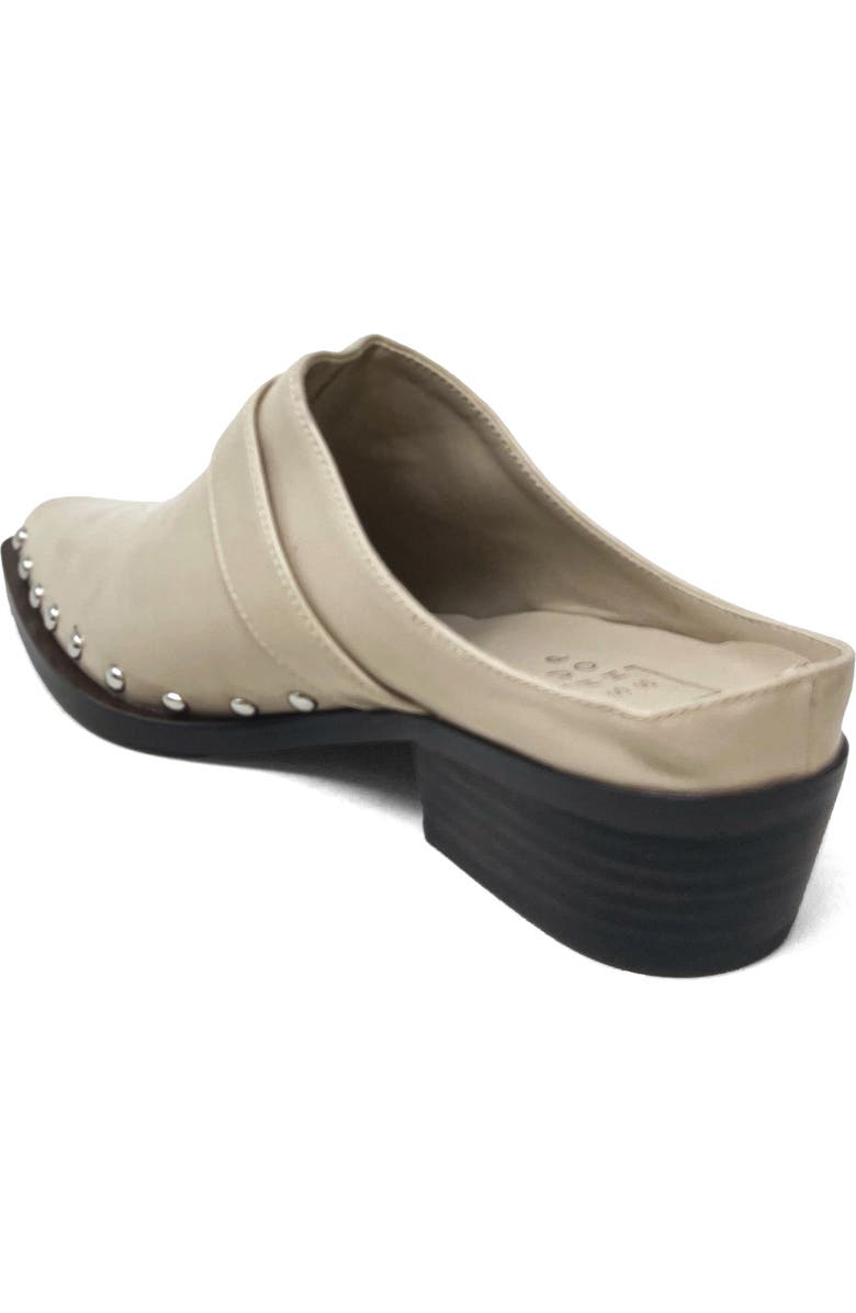 SHUSHOP Tessa Studded Mule, Alternate, color, Bone