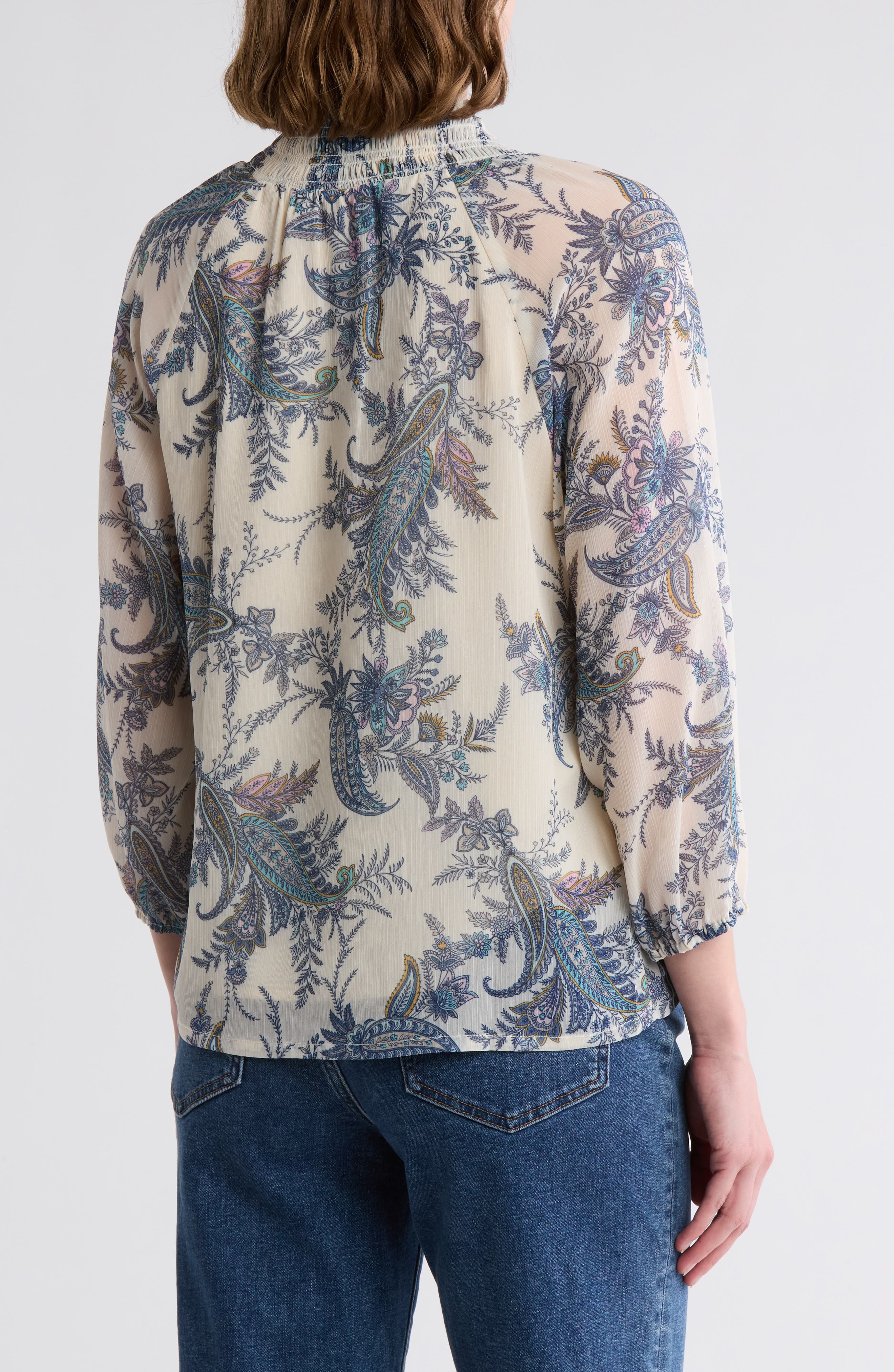 Cheri Split Neck Top - image 2