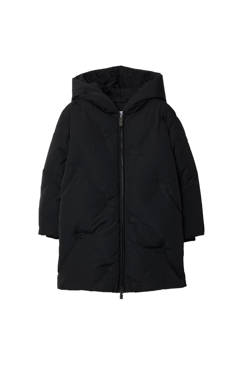 Burberry EKD Nylon Padded Coat, Main, color, Black