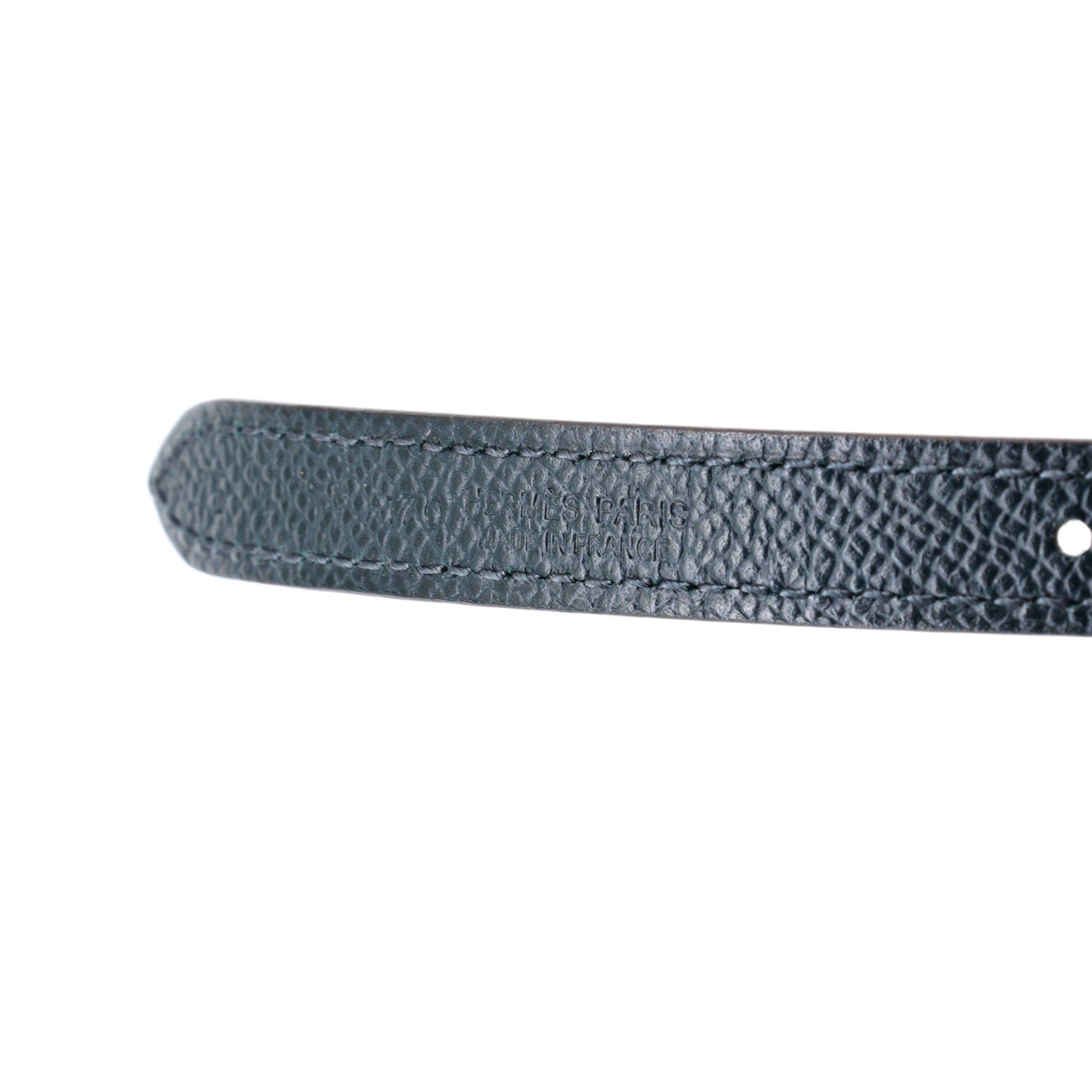 Bubble Reversible Belt Leather Thin, Alternate, color, Green