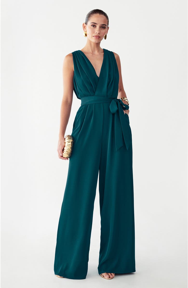 BWLDR Alina Jumpsuit, Main, color, Teal