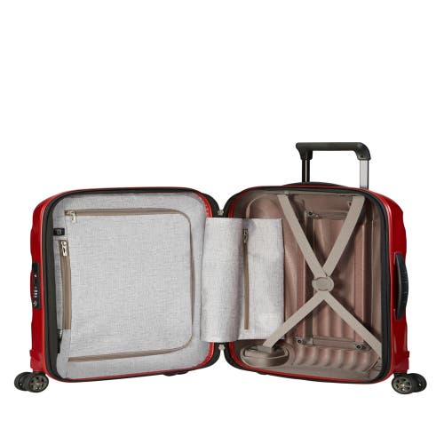Samsonite C-lite Hardside Carry-on Spinner Luggage In Chili Red