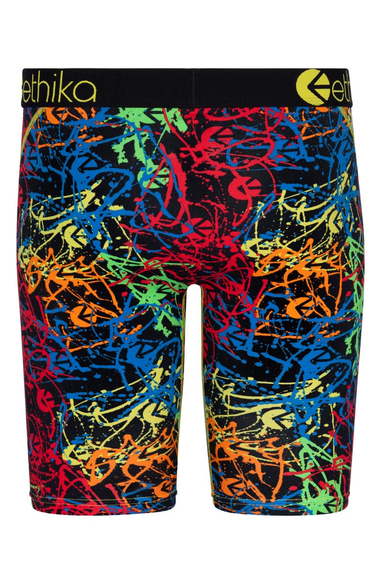 Ethika Kids' Steady Drippin Boxer Briefs, Alternate, color, 