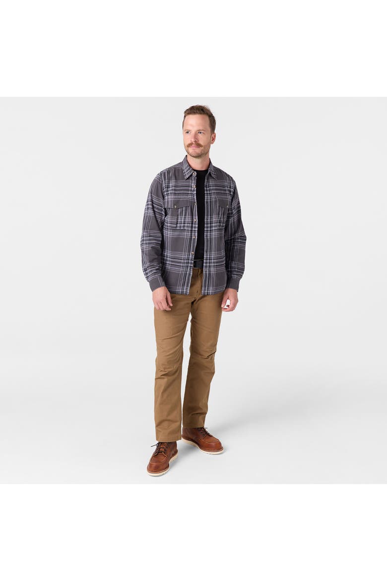 Noda Flannel Shirt, Alternate, color, Black