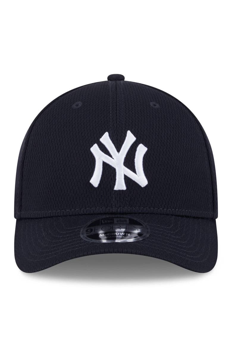 New Era Men's New Era Navy New York Yankees 2025 MLB Clubhouse 9FORTY M-Crown Adjustable Hat, Alternate, color,