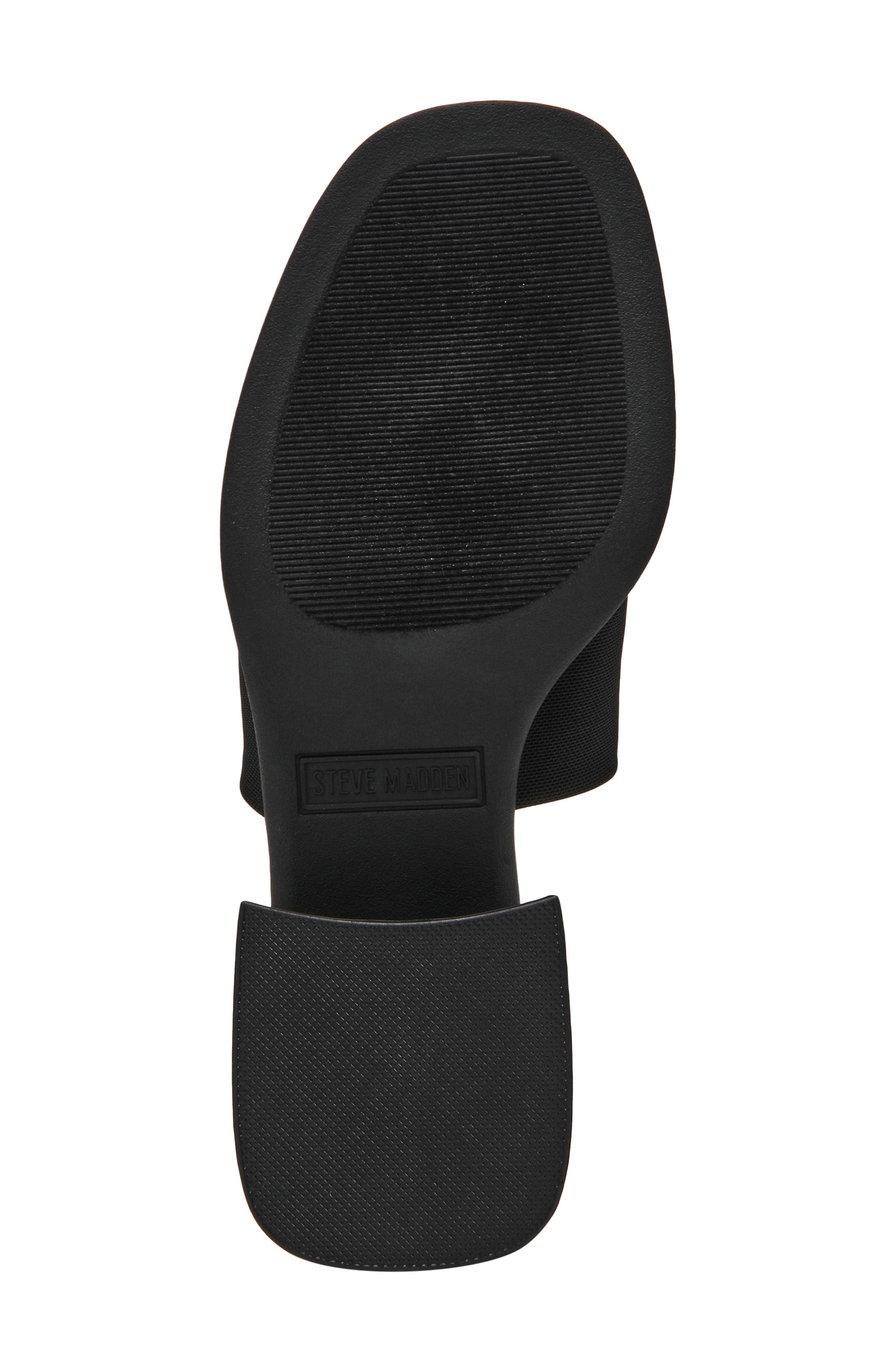 Steve Madden Lucee Platform Slide Sandal, Alternate, color, Black