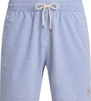 Polo Ralph Lauren Traveler Seersucker Swim Trunks