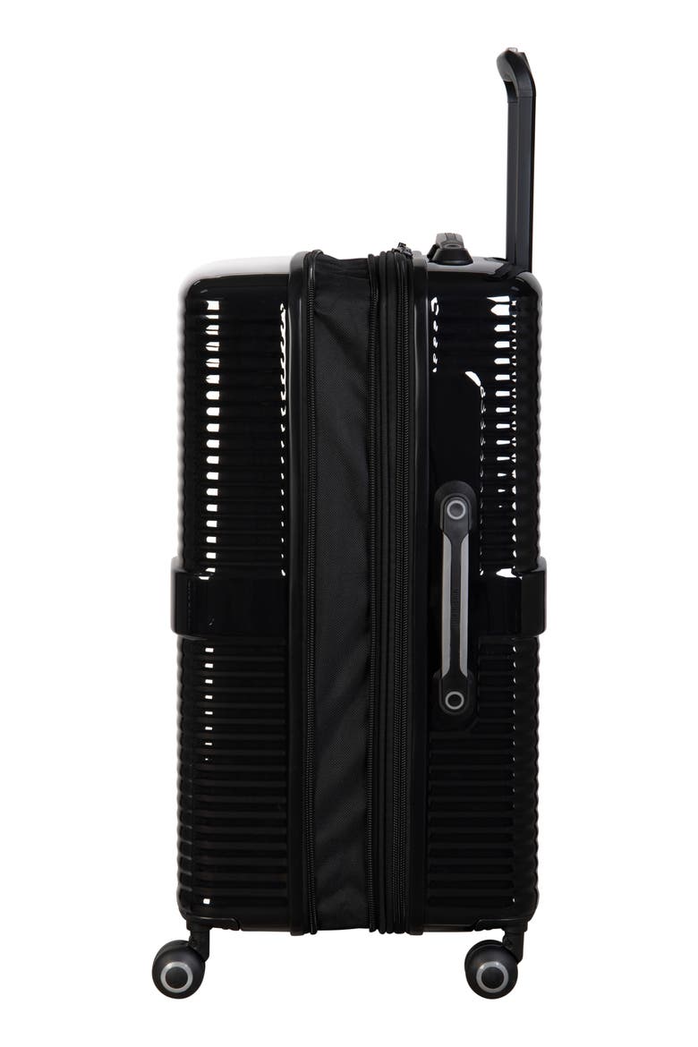 Helixian 27 Inch Hardside Spinner Suitcase, Alternate, color, BLACK