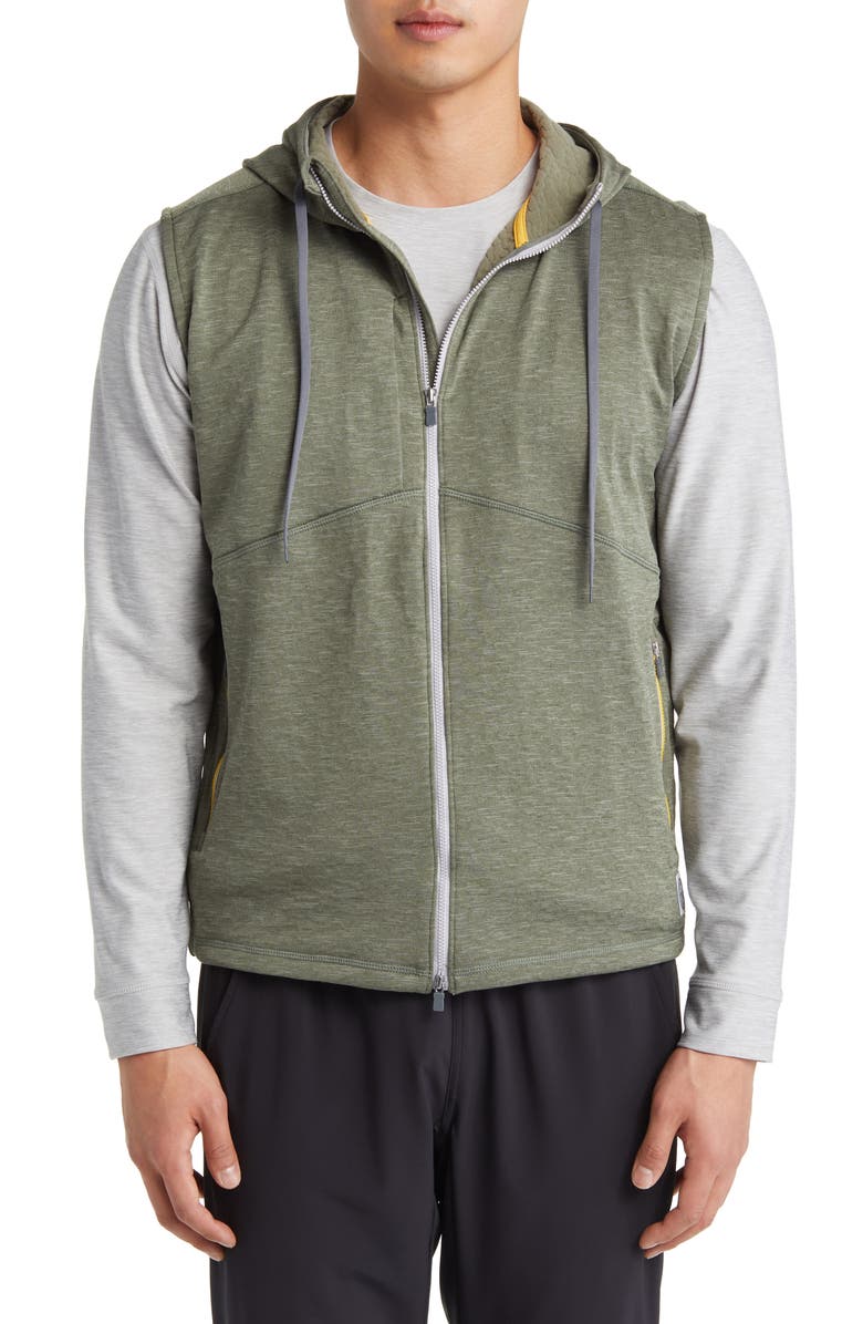 Peter Millar Eclipse Performance Hooded Vest, Alternate, color,