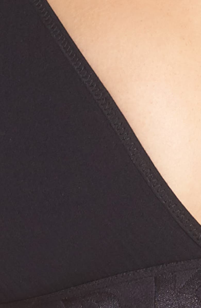 DKNY Seamless Litewear Rib Bralette, Alternate, color, 