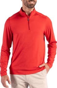 Cutter & Buck Coastline Epic Comfort Half Zip Performance Pullover