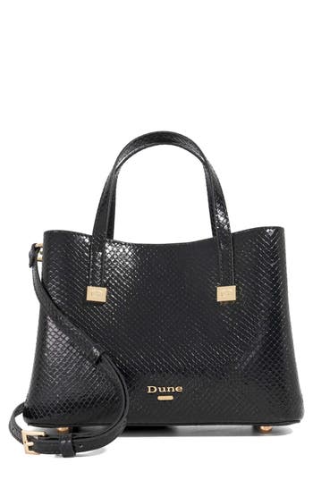 Dune London Dominality Tote Bag In Black