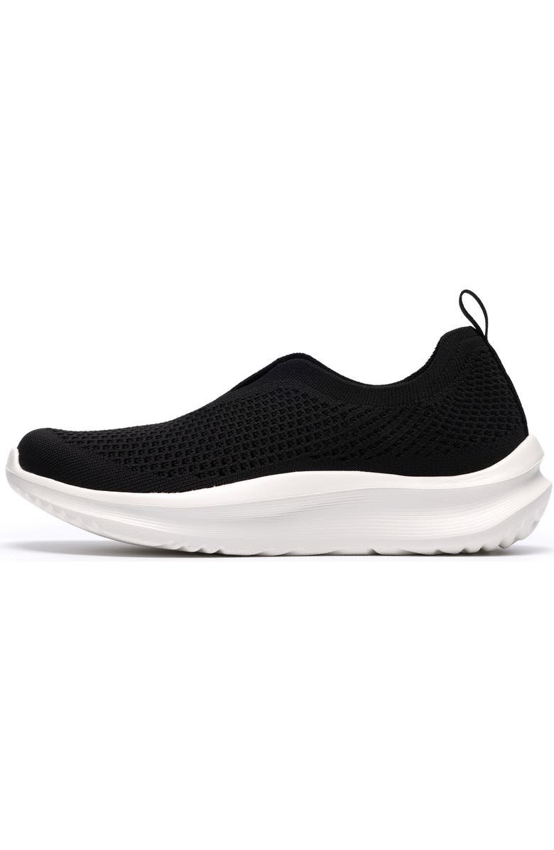 Clarks<sup>®</sup> Solevana Knit Slip-On Sneaker, Alternate, color, Black