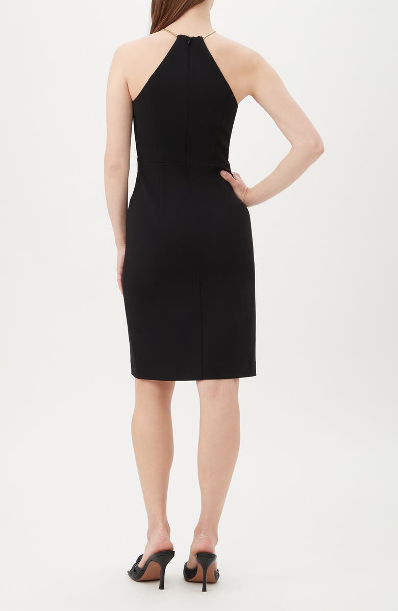 Trina Turk Sora Halter Dress, Alternate, color, Black