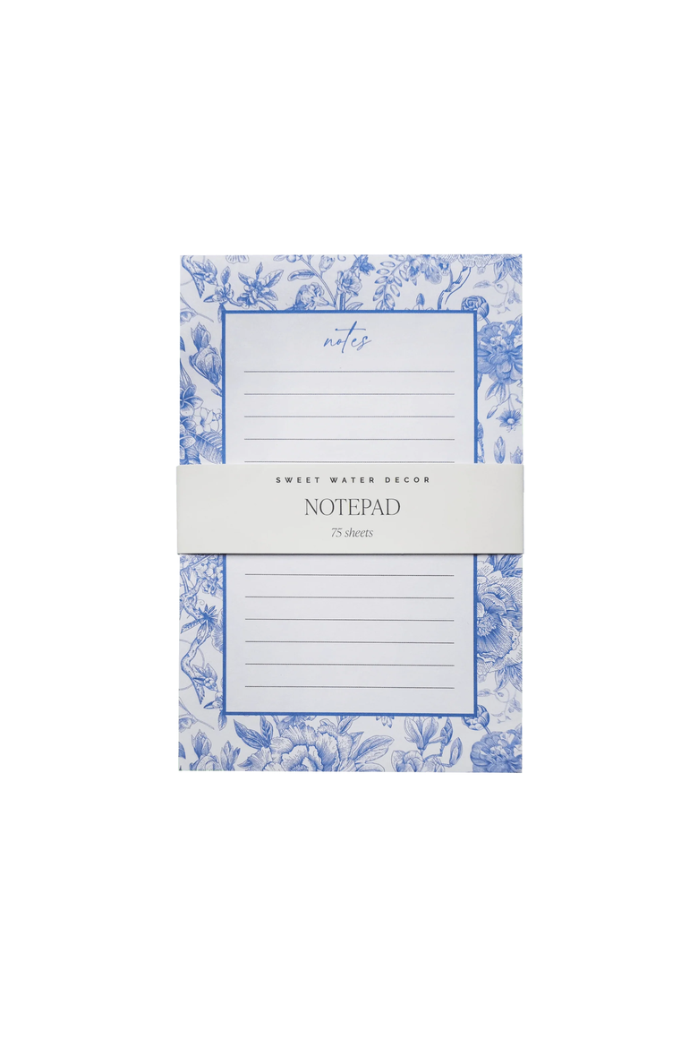 Notepad, Main, color, Blue Delft Tear Off Notepad