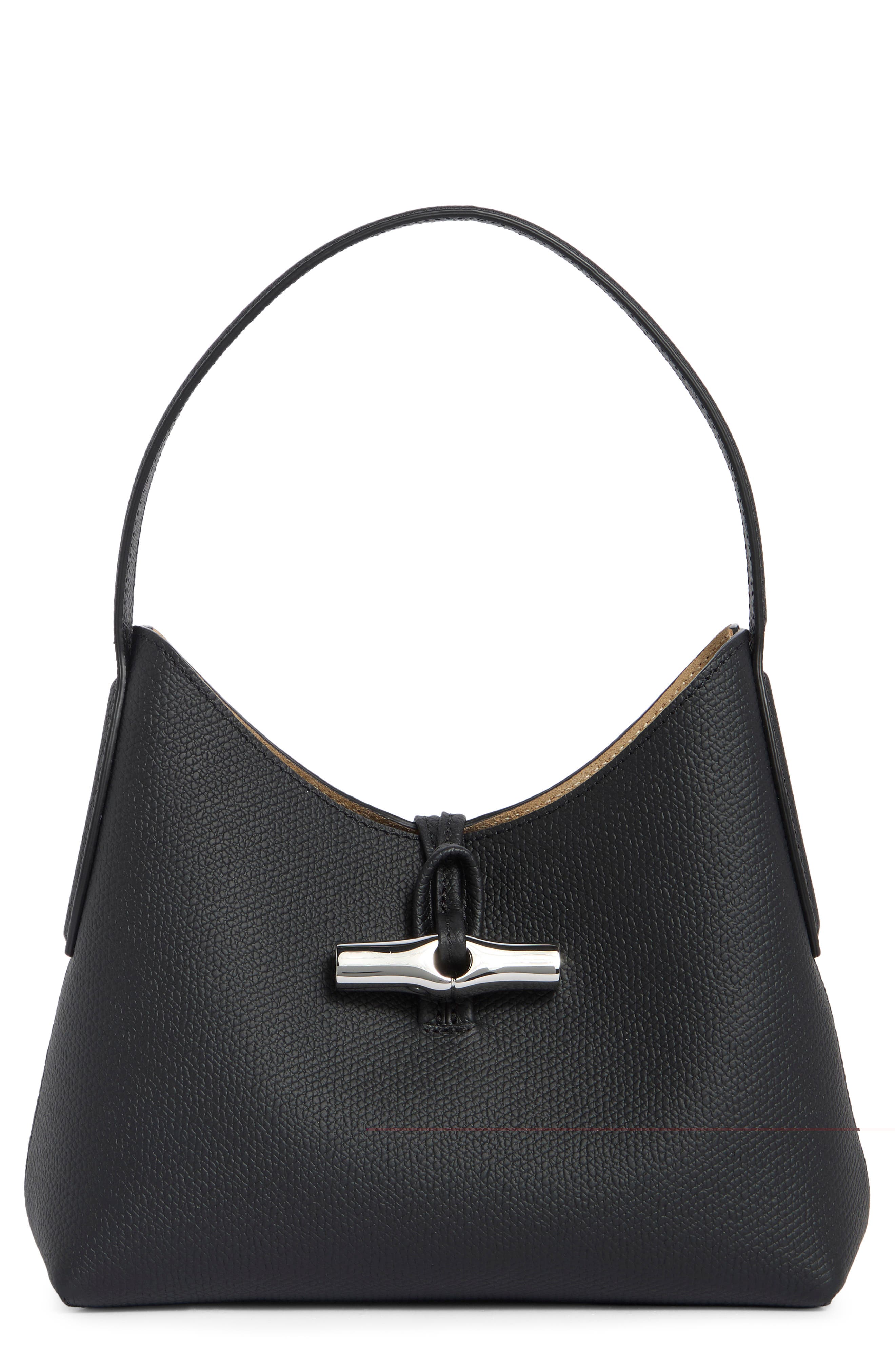 Extra Small Le Roseau Leather Hobo Bag