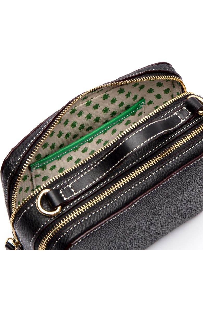 Frances Valentine Tumbled Leather Crossbody Bag, Alternate, color,