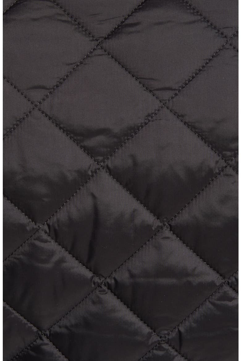 Deveron Diamond Quilted Jacket, Alternate, color, BLACK/OLIVE
