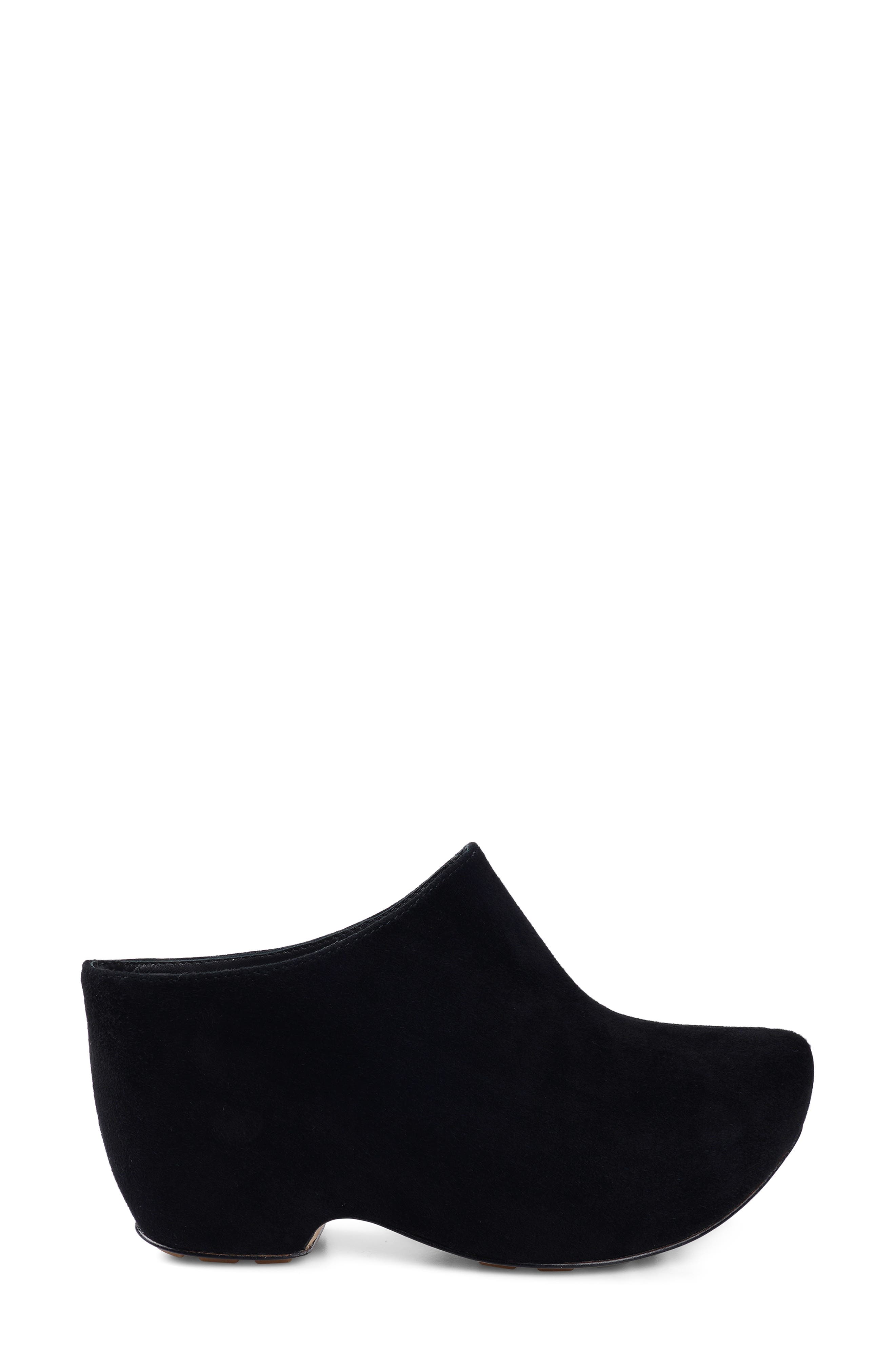 ZIGI Raffaela Platform Clog, Alternate, color, Black Suede