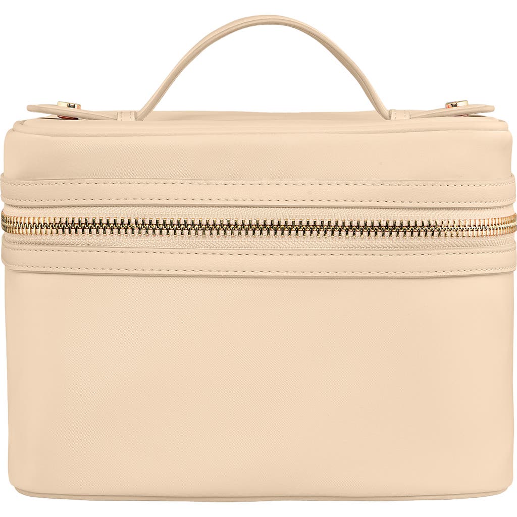 Stoney Clover Lane Nylon Vanity Case In Nude