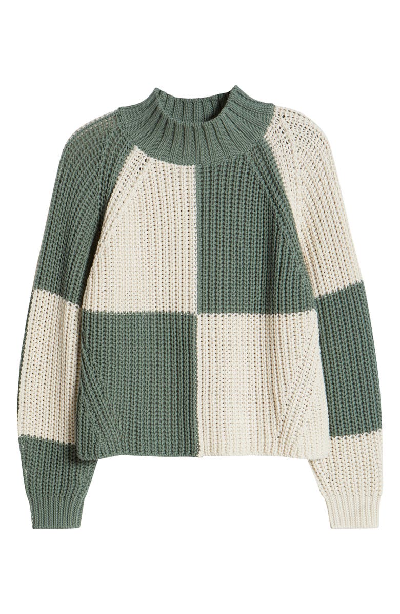 MARGARET O'LEARY Chessboard Sweater, Alternate, color, 
