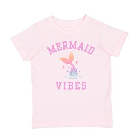 Mermaid Vibes Short Sleeve T-Shirt (Baby, Toddler, Little Kid & Big Kid)