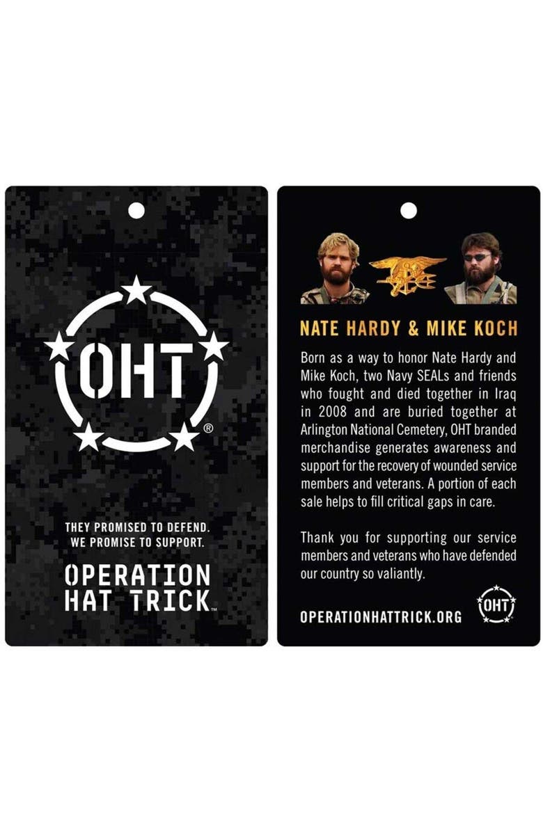 COLOSSEUM Women's Colosseum Royal Florida Gators OHT Military Appreciation Flash Arctic Camo Raglan Quarter-Zip Jacket, Alternate, color,