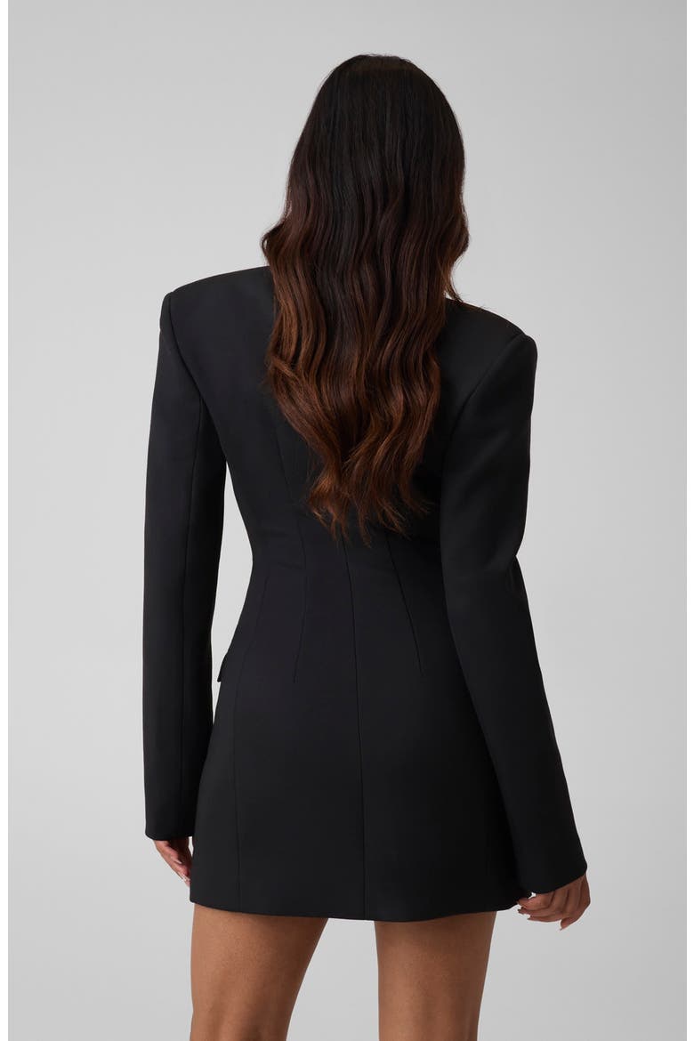 Double Breasted Blazer Minidress, Alternate, color, JBLACK-BLACK