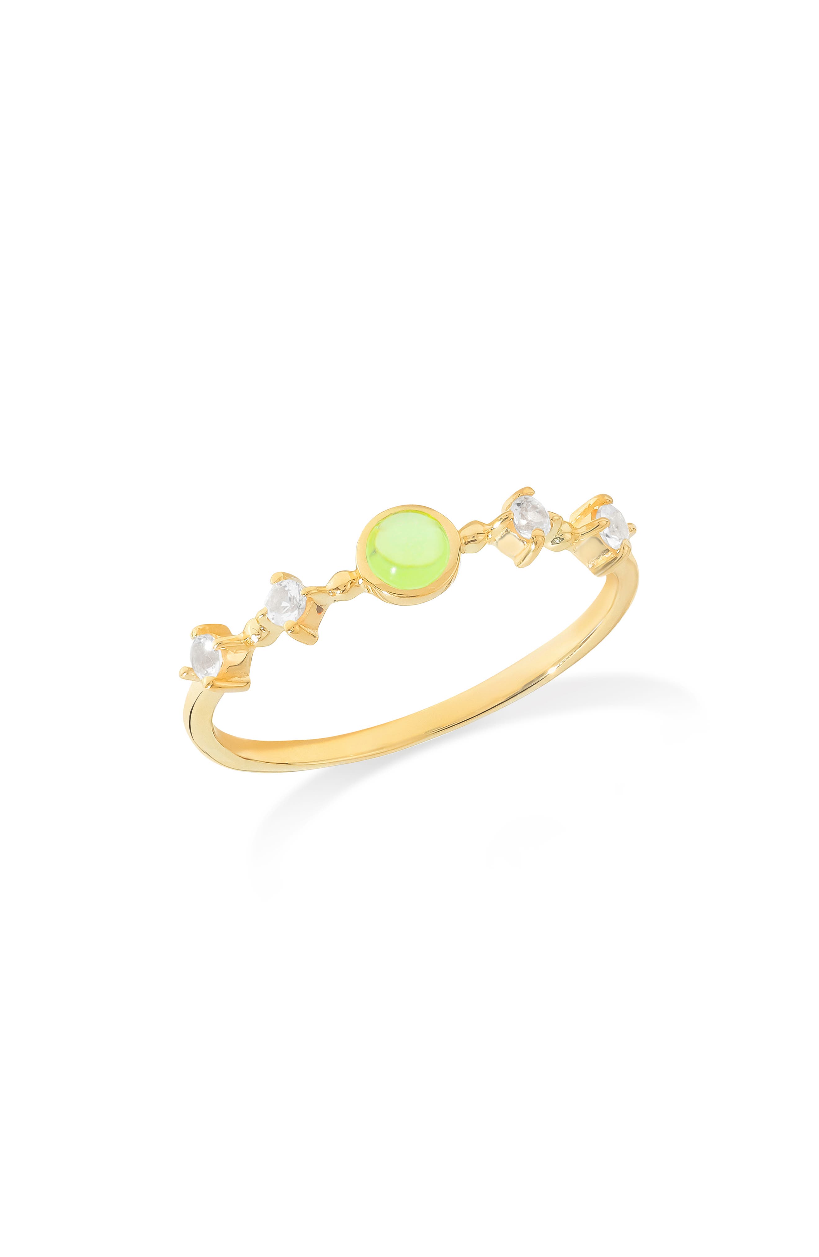 YS GEMS Round Mix Gemstone Ring