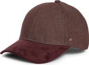 Steve Madden Corduroy Brim Denim Baseball Cap