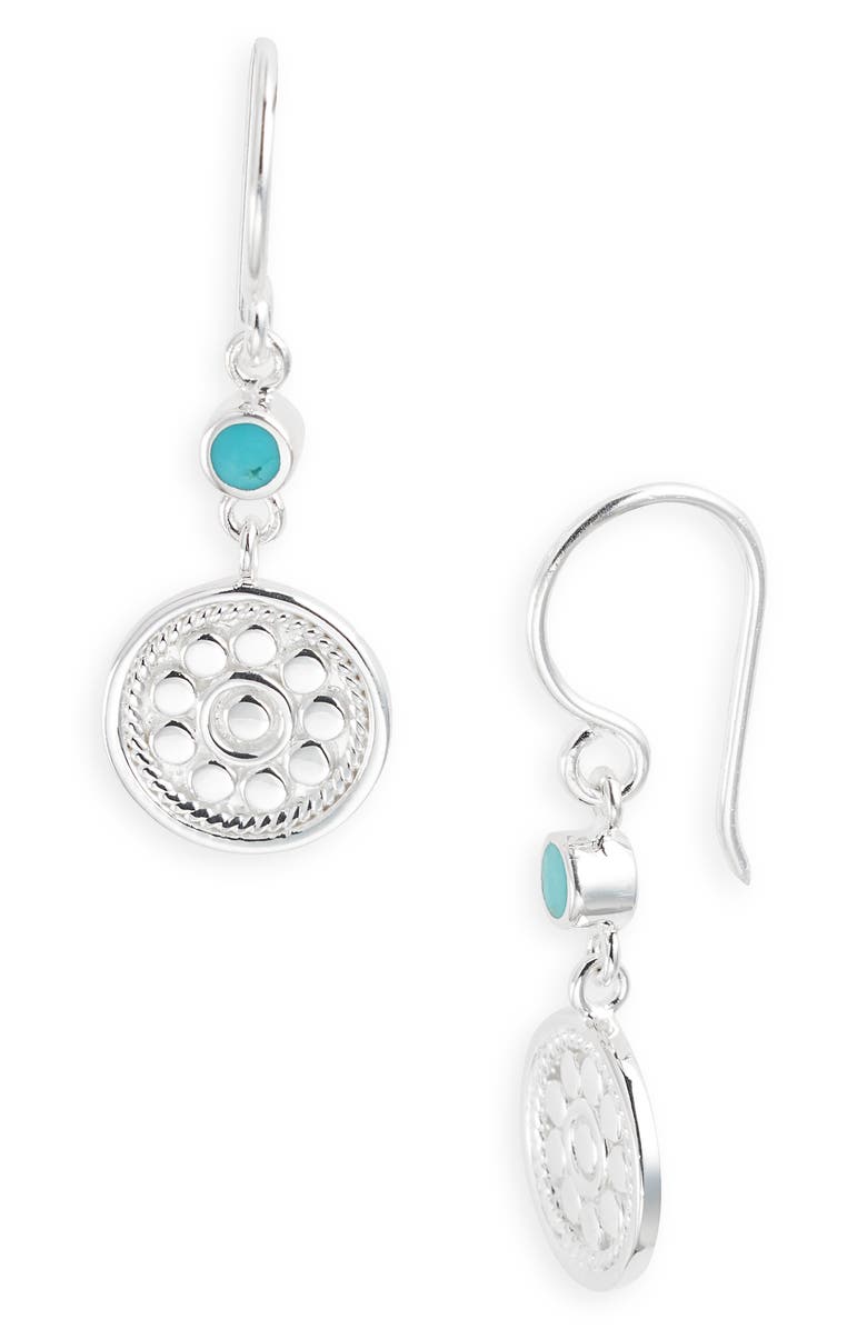 Anna Beck Turquoise Drop Earrings, Main, color,