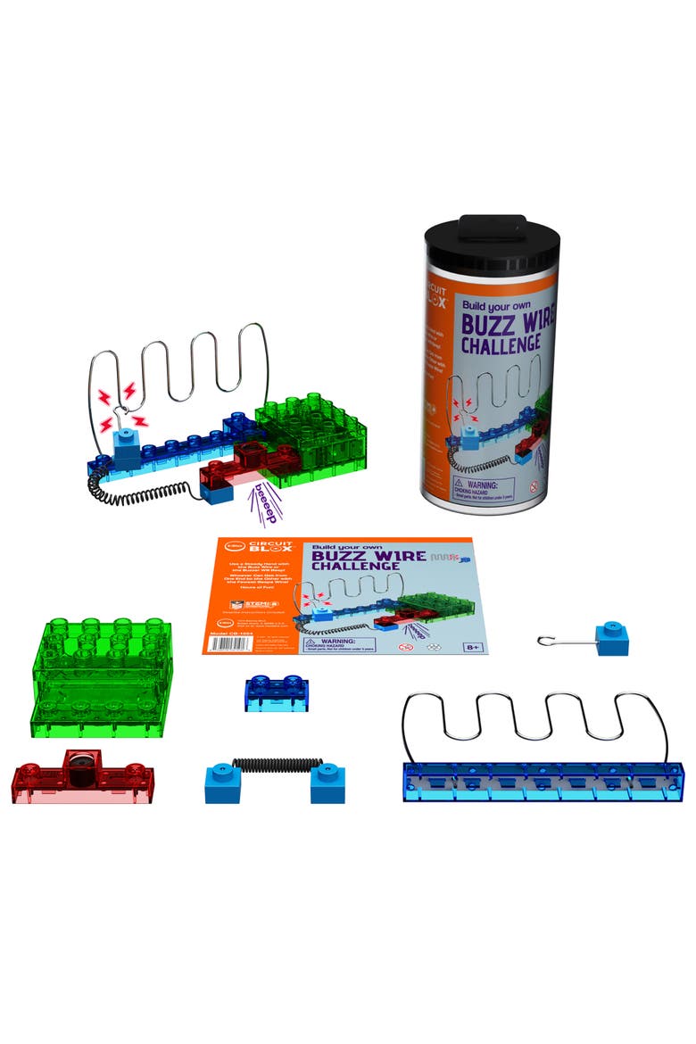 Circuit Blox Byo Buzzwire Challenge Wire Maze, Main, color, Multicolored