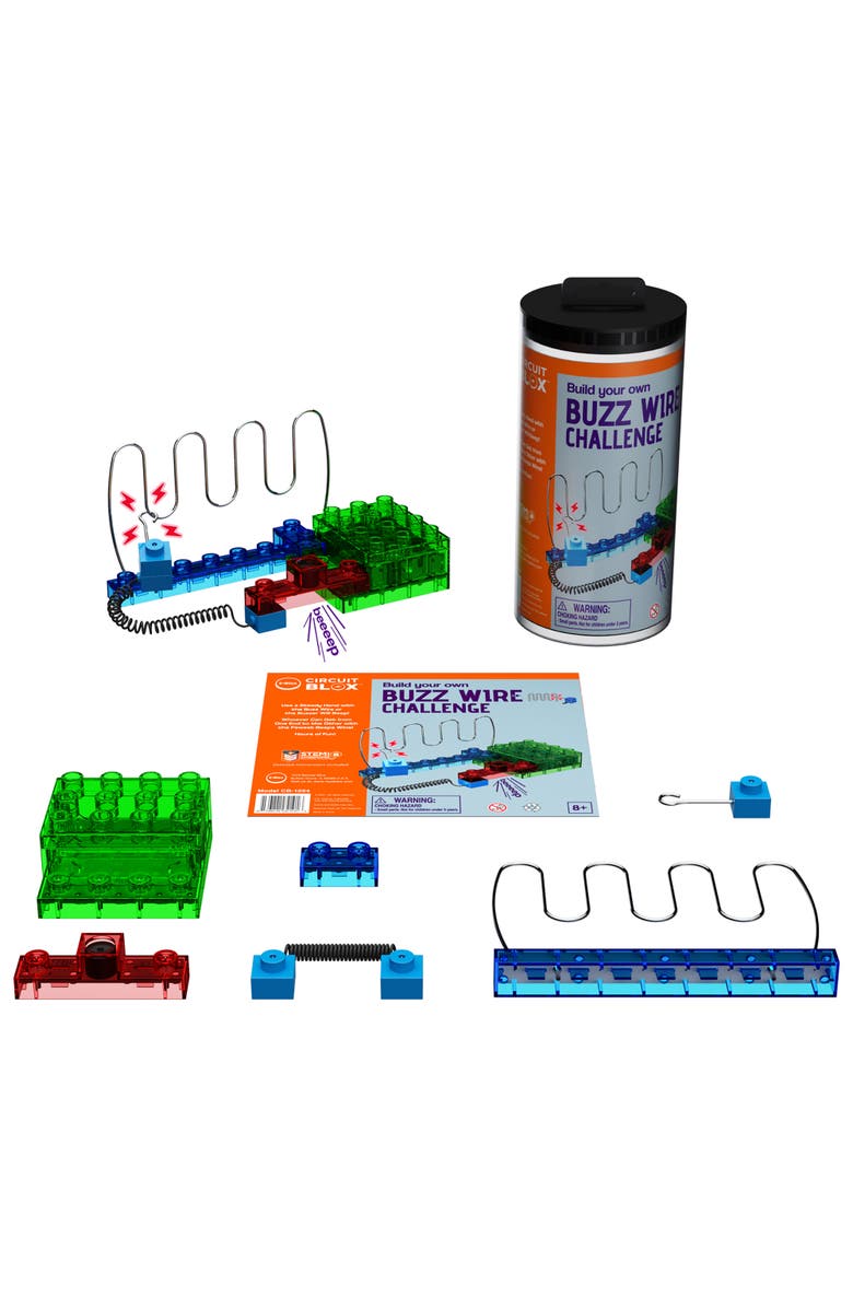 E-Blox Circuit Blox Byo Buzzwire Challenge Wire Maze, Main, color, Multicolored