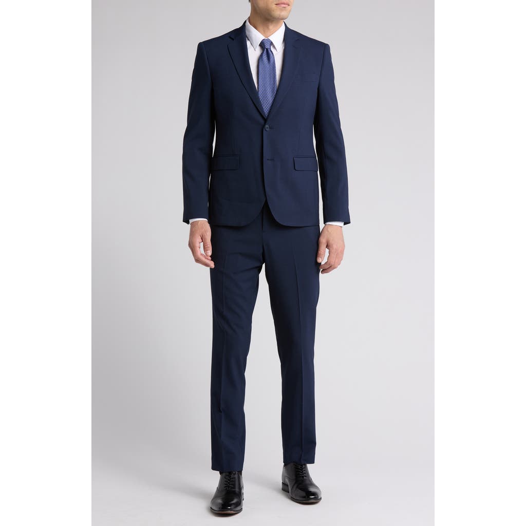 Nordstrom Rack Extra Trim Fit Suit In Navy Blazer