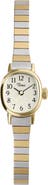 Timex® Cavatina® Mini Two-Tone Bracelet Watch, 17mm