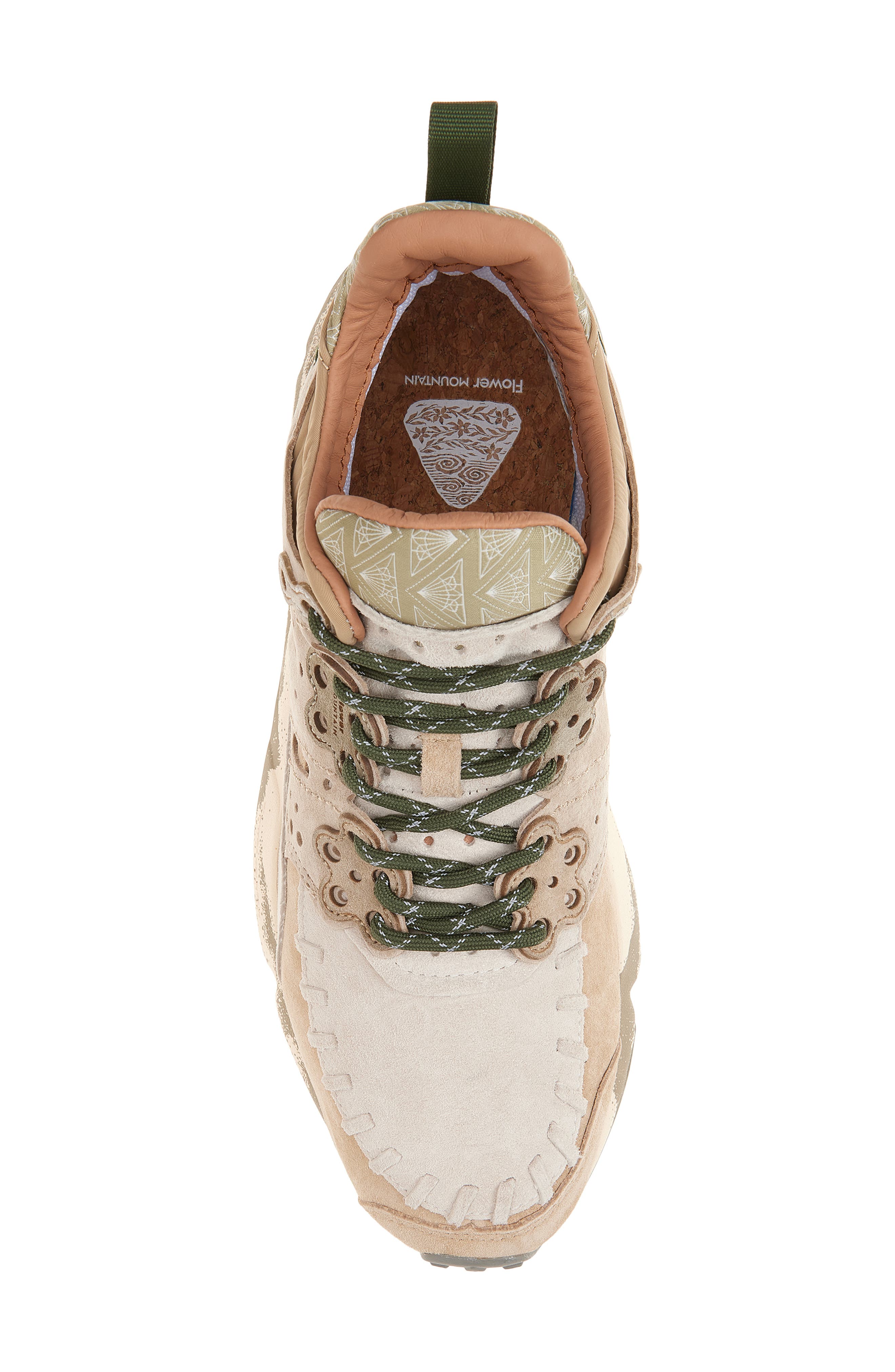 Flower MOUNTAIN Mustard Lace-Up Sneaker, Alternate, color, Sand Taupe