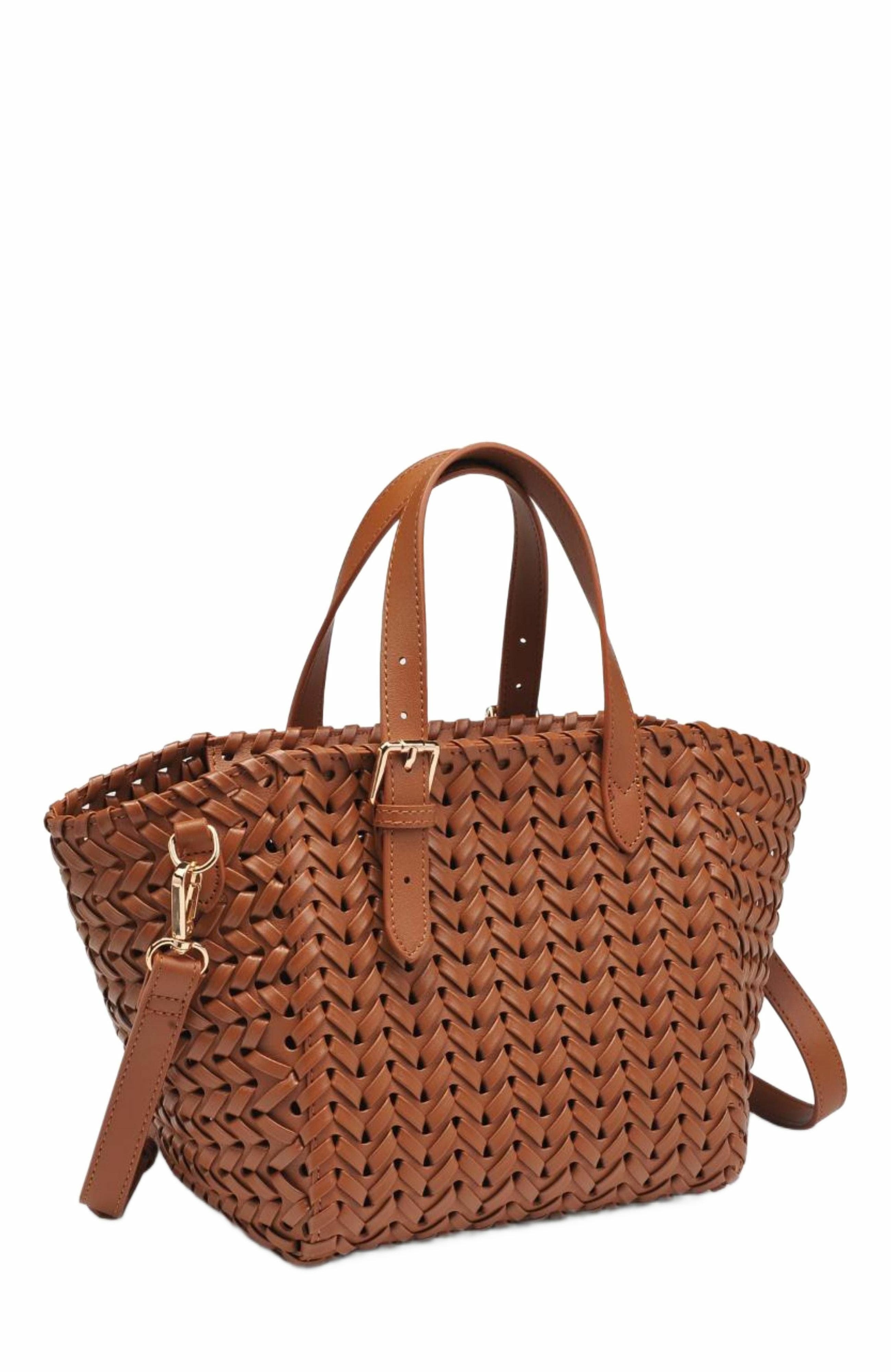 MODA LUXE Estelle Tote, Alternate, color, Café