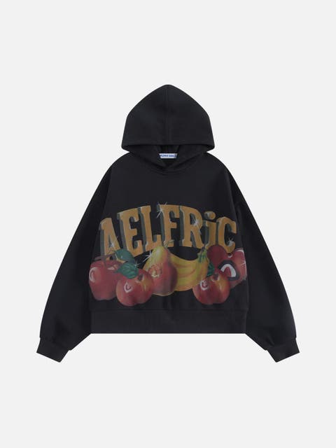 Fruit Graphic Hoodie