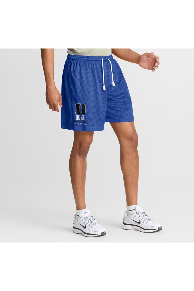 Men's Nike Royal/Anthracite Duke Blue Devils 2026 Sideline Standard Issue Reversible Dri-FIT Shorts, Alternate, color, Royal