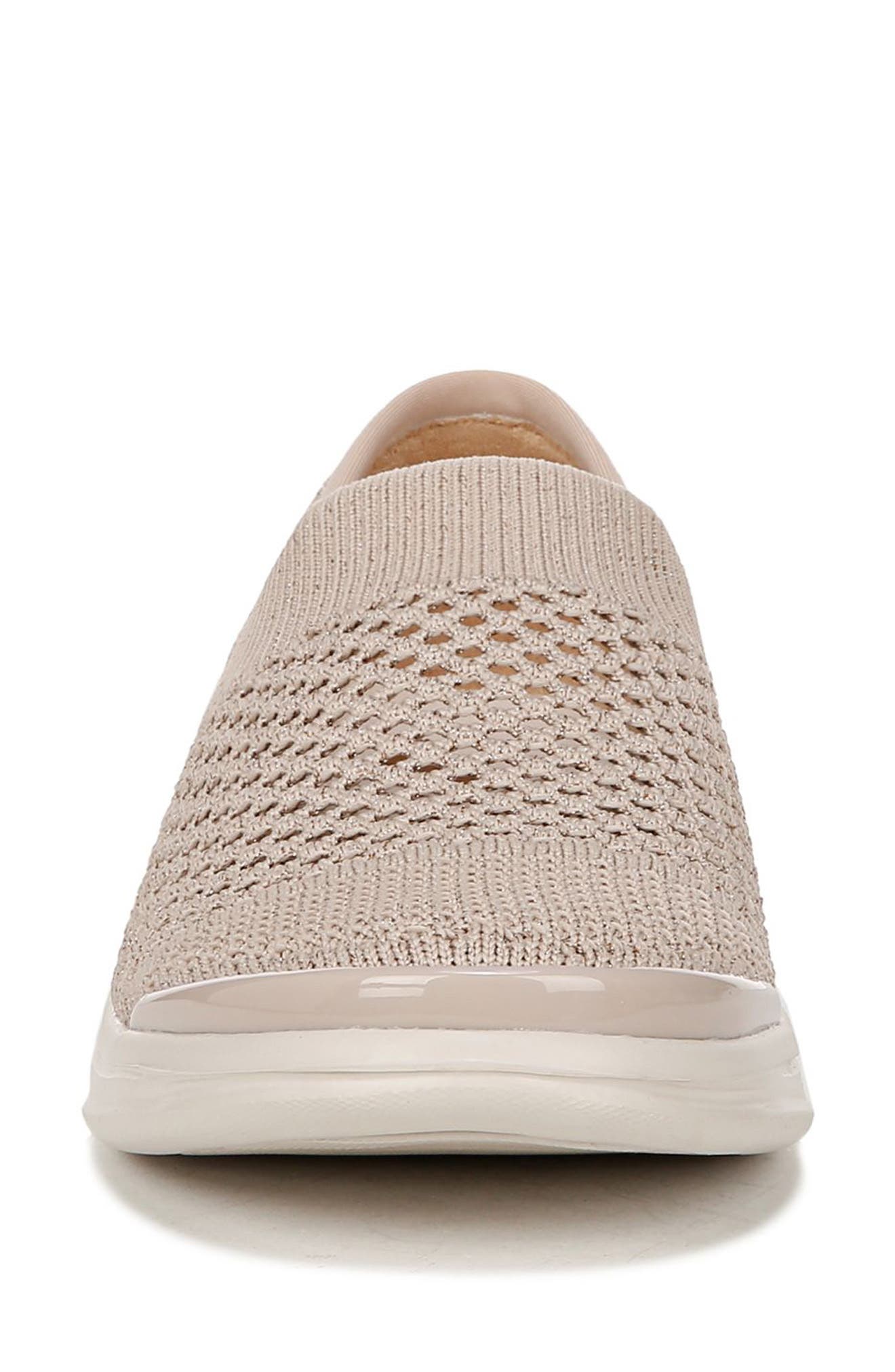 LifeStride Charlie Knit Slip-On Shoe, Alternate, color, Barely Beige Knit