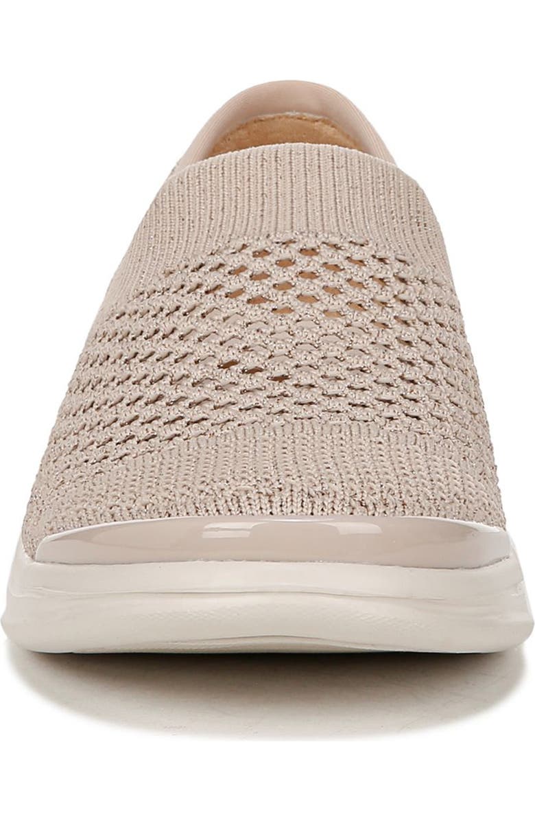 LifeStride Charlie Knit Slip-On Shoe, Alternate, color, Barely Beige Knit