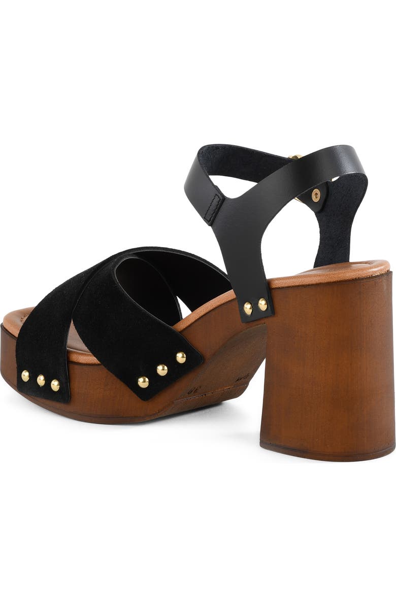 Seychelles Paloma 2 Ankle Strap Platform Sandal, Alternate, color, Black