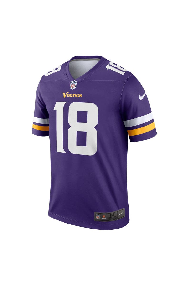 Nike Men's Nike Justin Jefferson Purple Minnesota Vikings Legend Jersey, Alternate, color, Purple