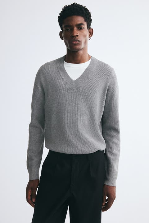 Relaxed-fit Rib-knit Sweater