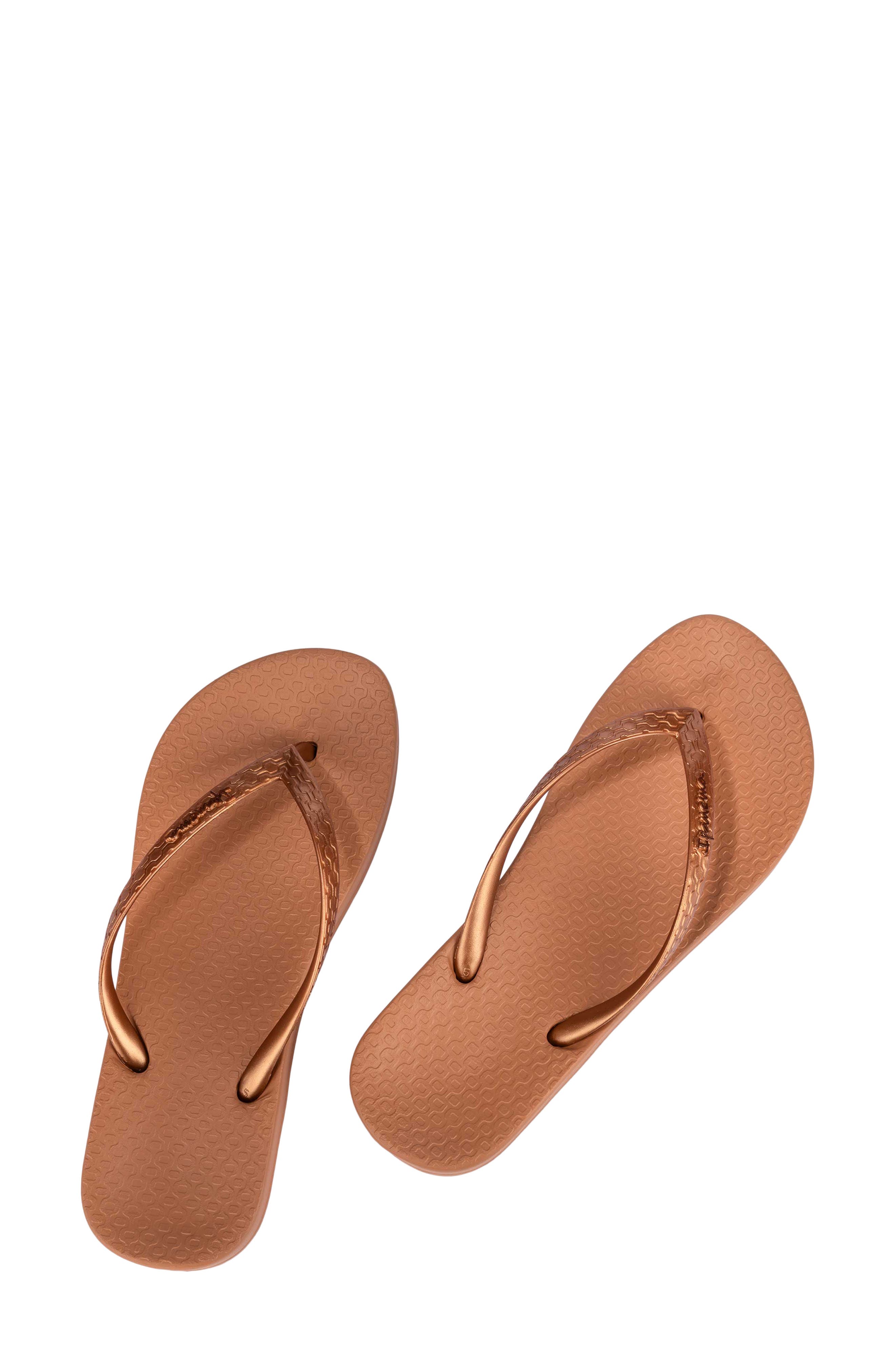 Ana Flip Flop, Alternate, color, BO355-BROWN/BRONZE