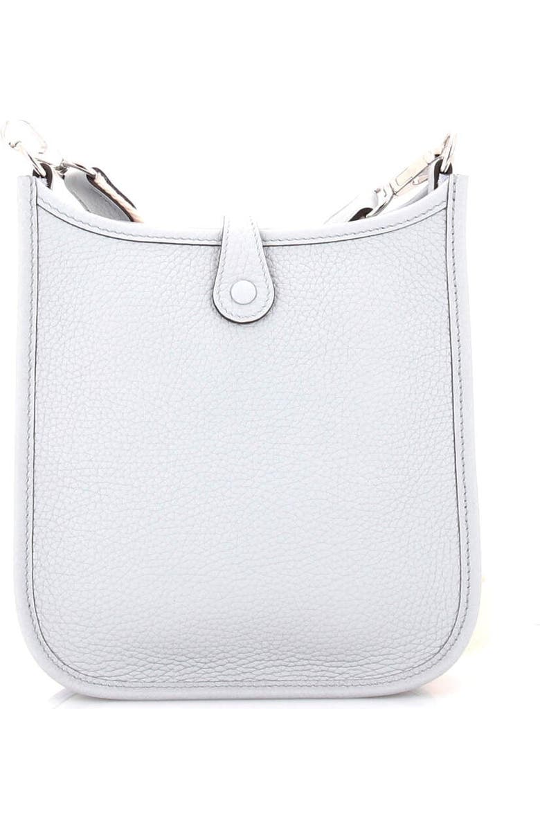Pre-Owned Hermes Evelyne Bag Gen III Clemence TPM, Alternate, color, Bleu Pale